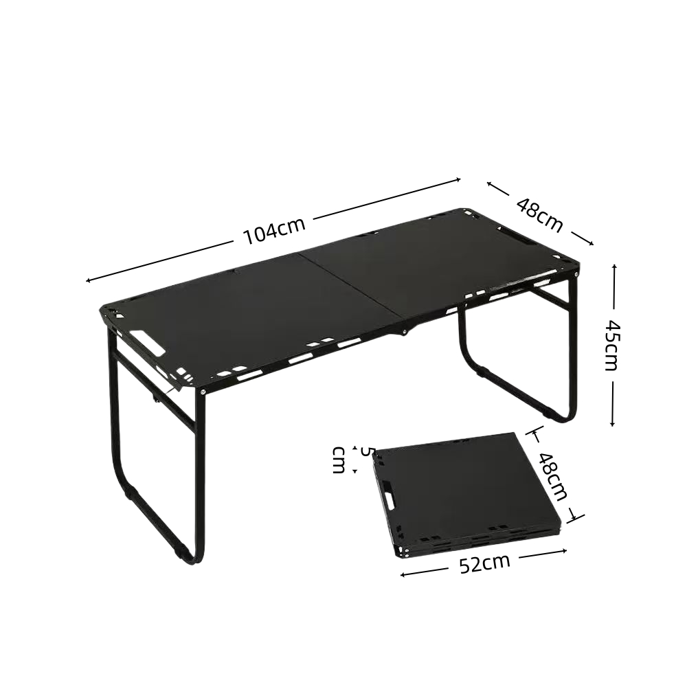 Folding Camping Table Portable - Camping Cooking Table ulasan dan harga