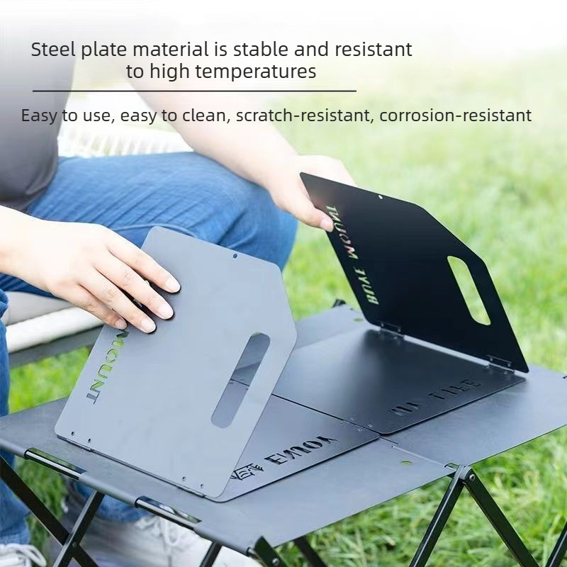 Camping Stove Windshield 4 Fol - Camping Hiking Cooking ulasan dan harga