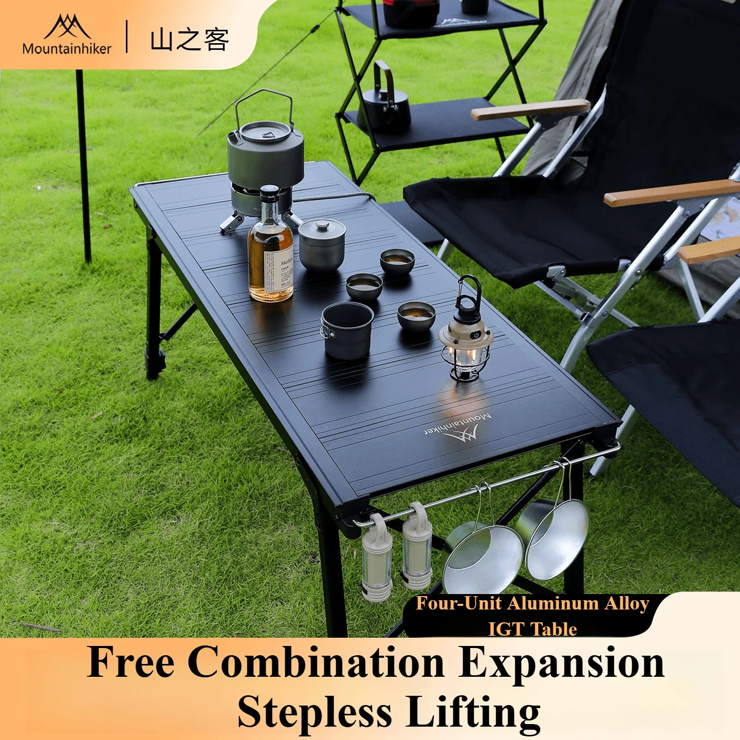 Mountainhiker Camping Folding  - Camping Cooking Table ulasan dan harga