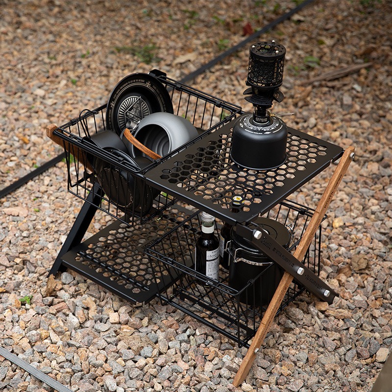 Portable Folding Camping Table - Camping Hiking Cooking ulasan dan harga