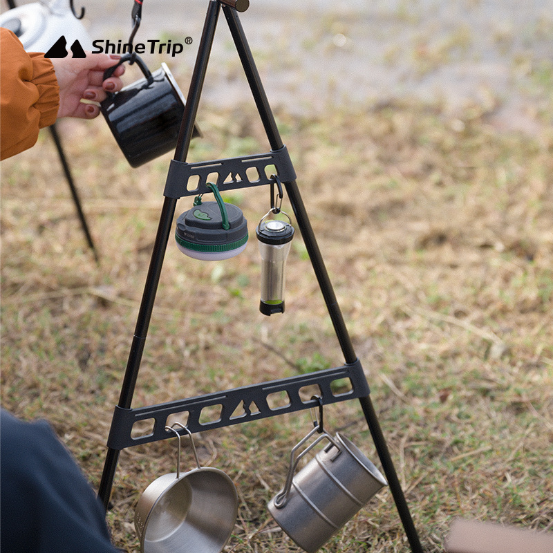 Shine Trip Outdoor Camping Tri - Camping Cooking Table ulasan dan harga