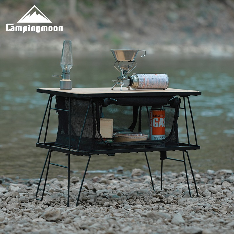 CAMPINGMOON T-230 Portable Mul - Camping Cooking Table ulasan dan harga