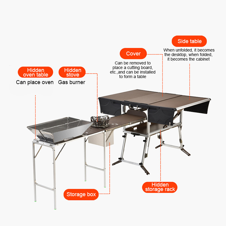 High Quality Foldable Outdoor  - Quality Camping Cooking Set ulasan dan harga