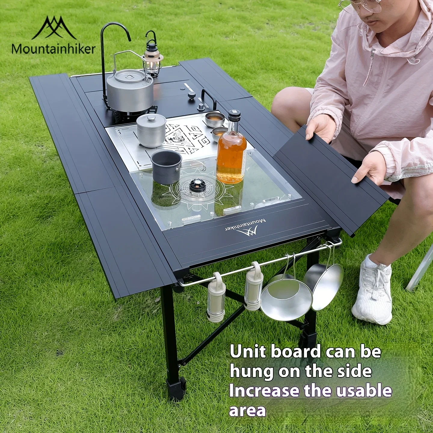 Mountainhiker Folding Camping  - Camping Cooking Table ulasan dan harga